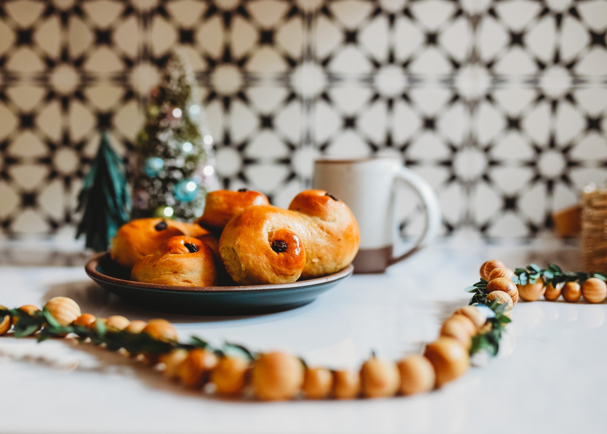 Celebrating with St. Lucia Buns