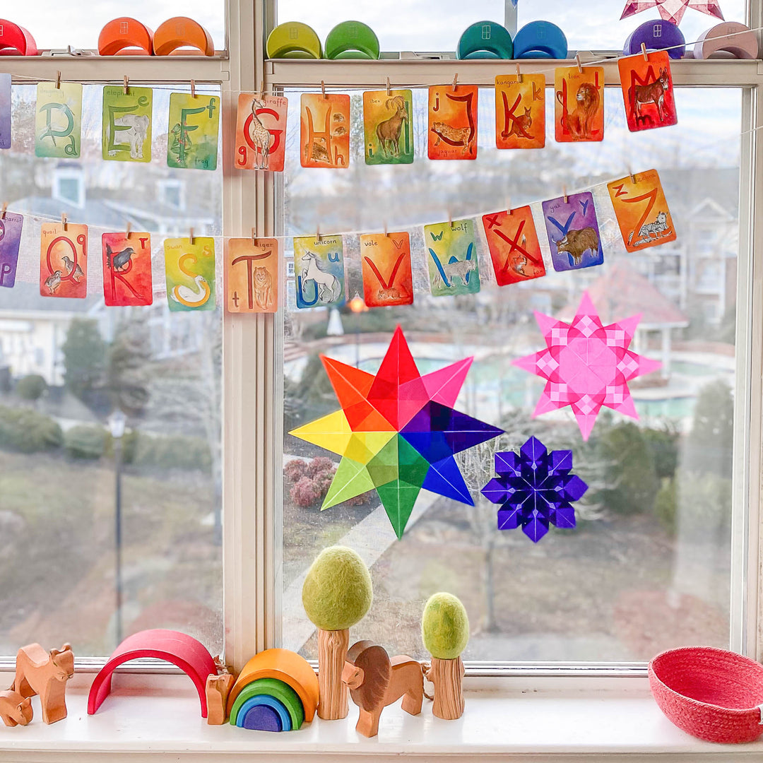 Three Ways to Fold Waldorf Window Stars