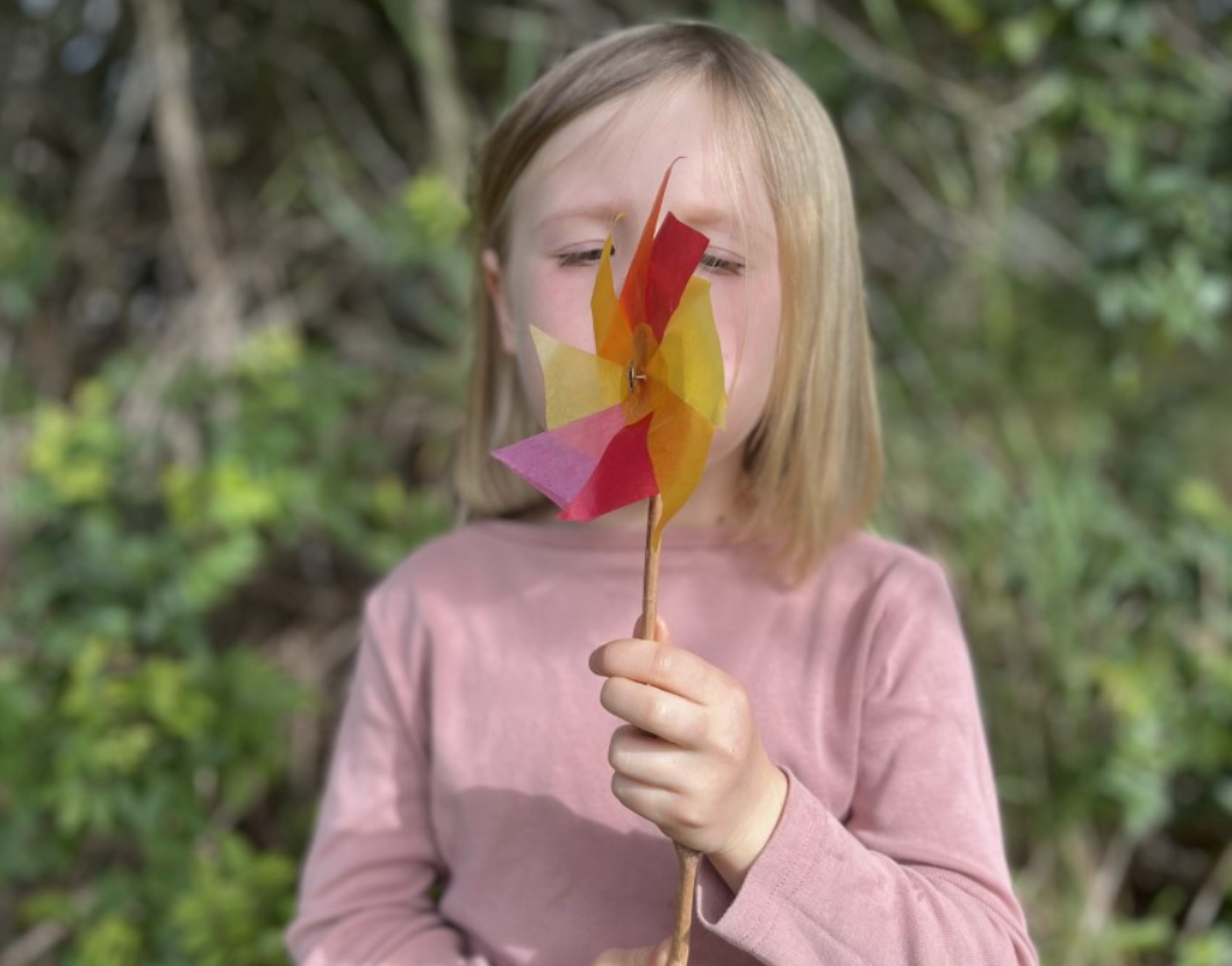 Making an Autumn Pinwheel