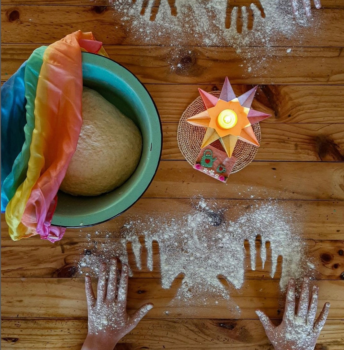 Image of Waldorf Bread making 