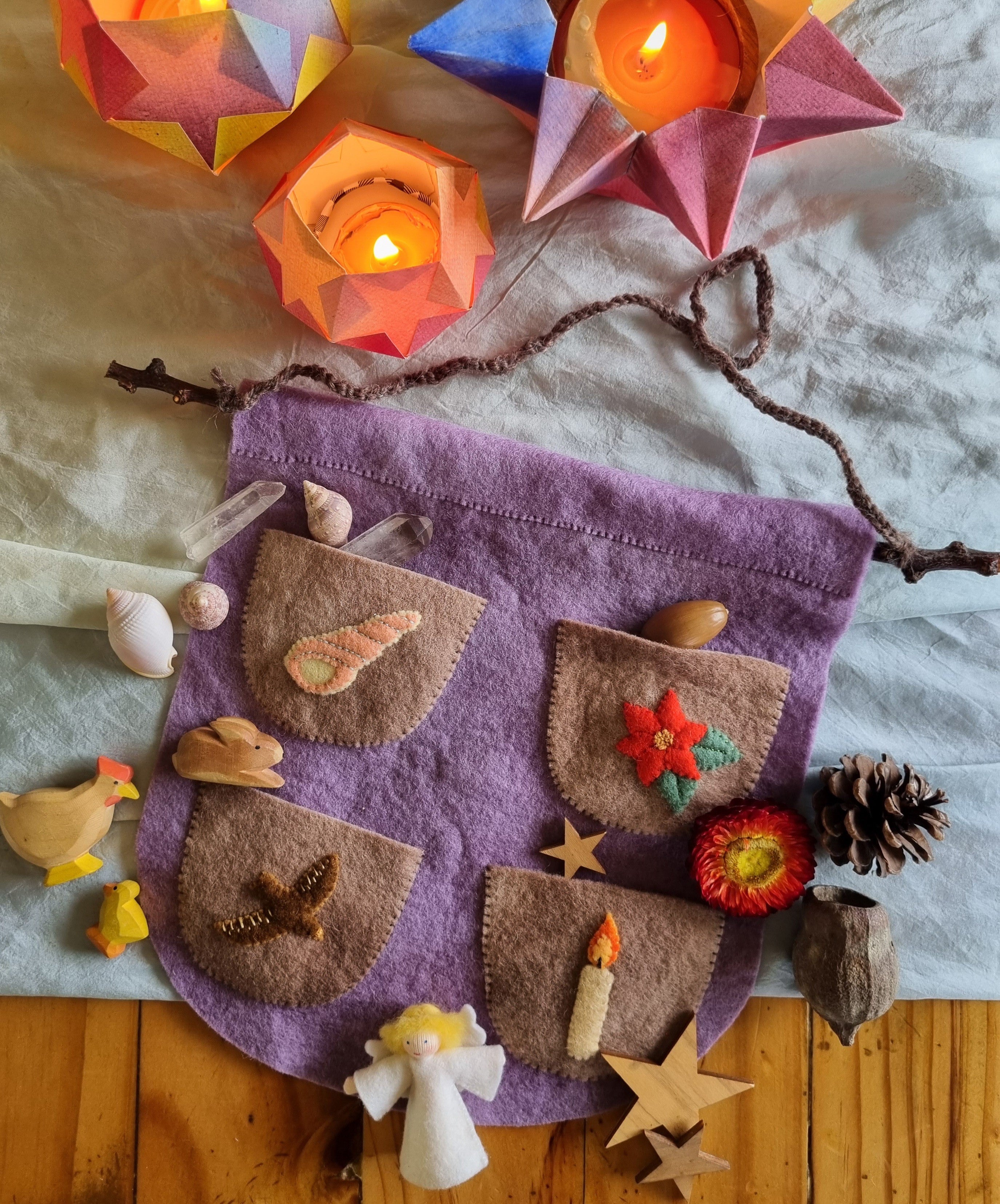 Craft A Wool Felt Advent Calendar