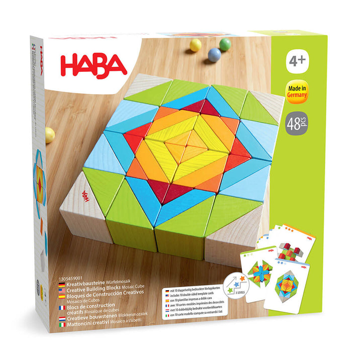 3D Wooden Mosaic Arranging Game packaging