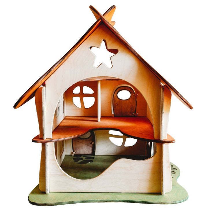 Twig Studio Wooden Waldorf Dollhouse