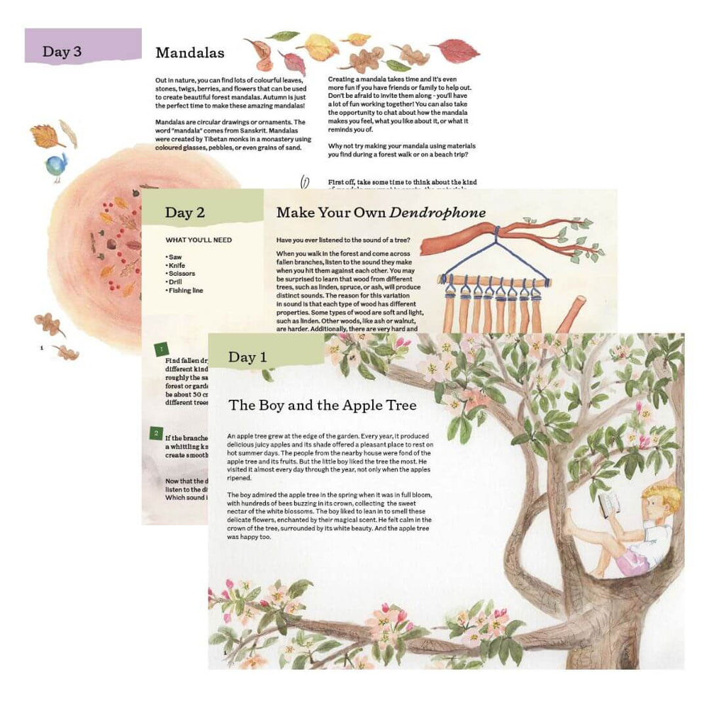 Interior page preview for A Year and a Day Magazine - Fall 2024- In The Treetops