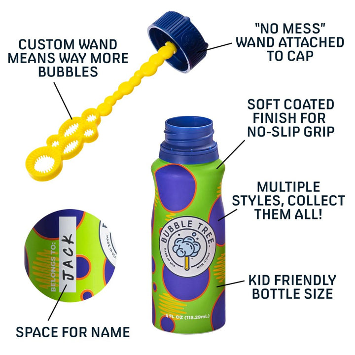 Bubble Tree Aluminum Bottles- Outdoor Toys- Bella Luna Toys