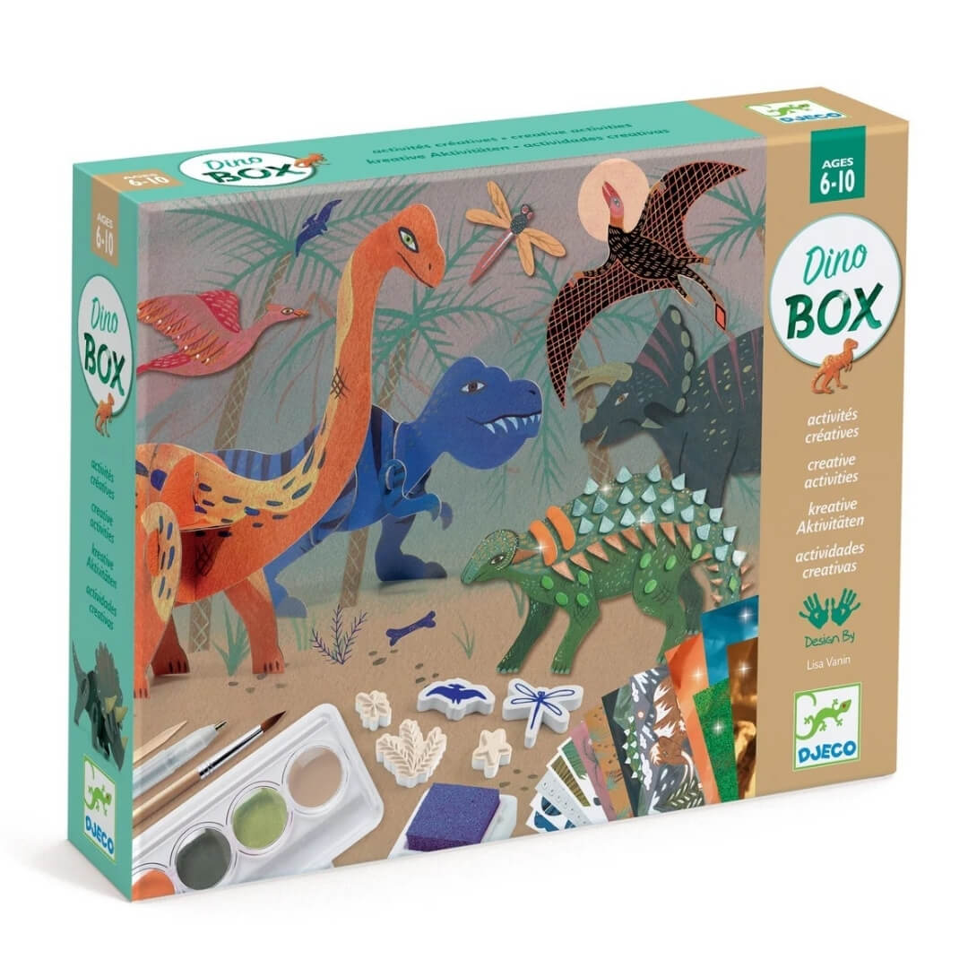 Dinosaur World multi-activity craft kit from Djeco.