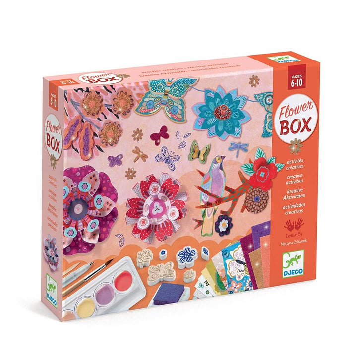 Djeco Multi-Activity Flower Creativity Kit