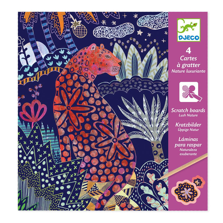 Djeco Lush Nature Scratch Cards