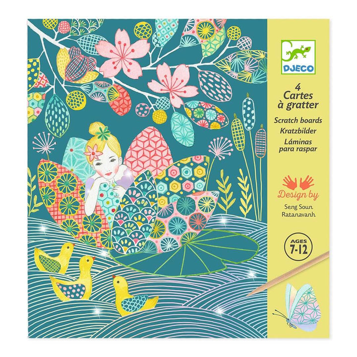 Djeco The Pond Scratch Cards