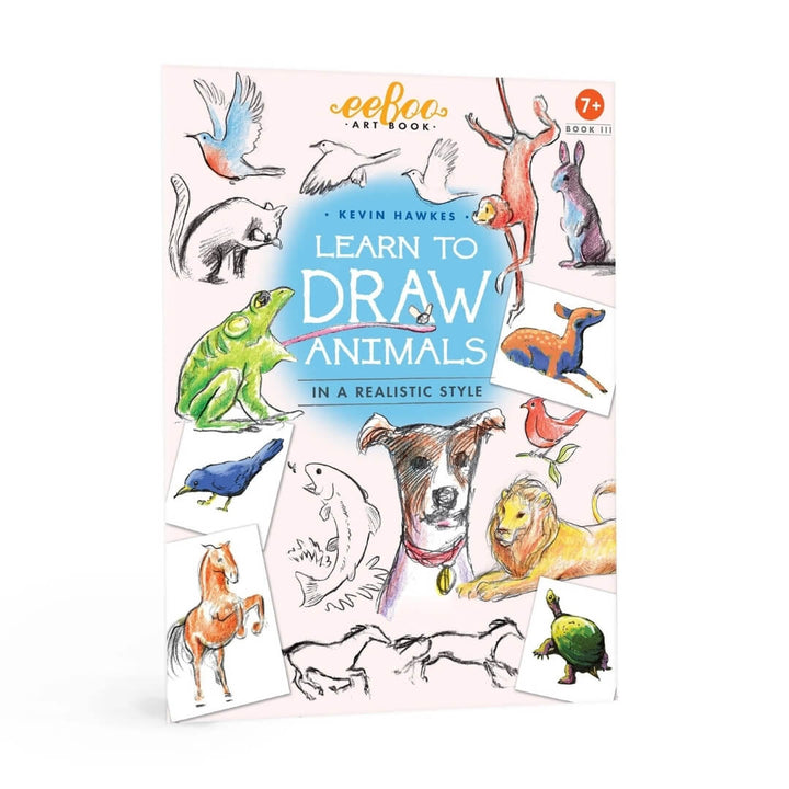 Learn to Draw Animals Book cover from eeBoo.