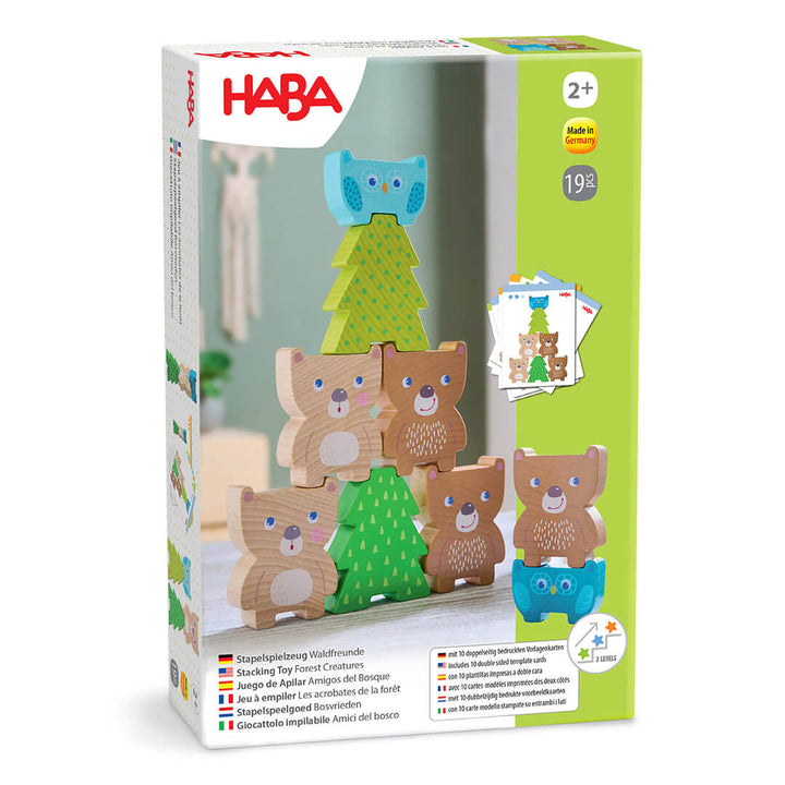 HABA Forest Friends Stacking Toy package