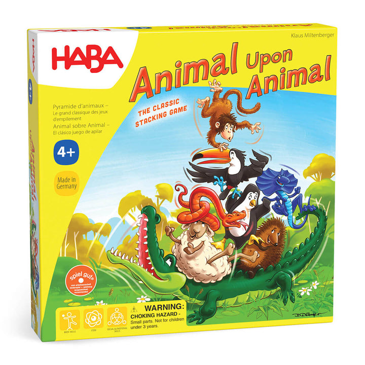 HABA Animal Upon Animal stacking game box