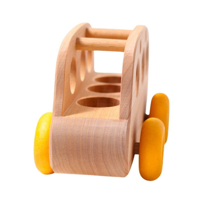 Grimms Bus- Wooden Toy Vehicles- Bella Luna Toys