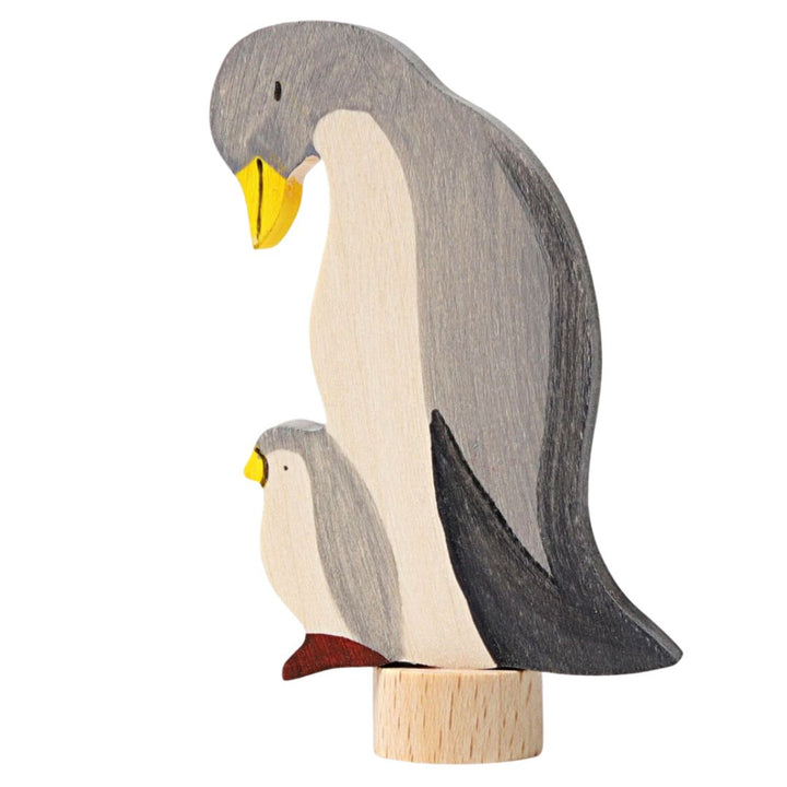 Grimms Decorative Figure Penguin- Waldorf Birthday Ring- Bella Luna toys