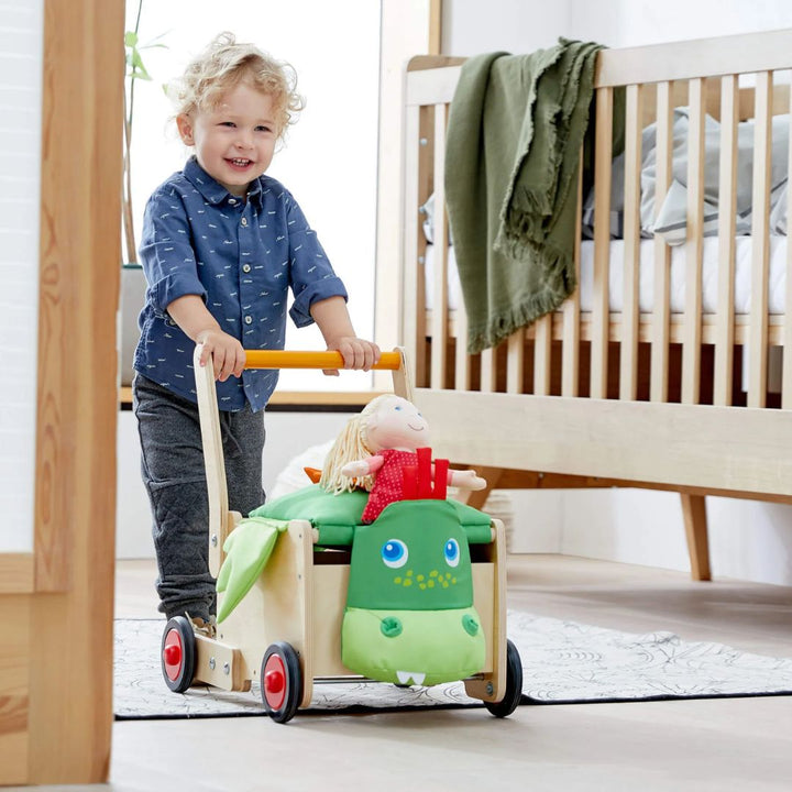 HABA Dragon Baby Walker- Wooden Toys- Bella Luna Toys