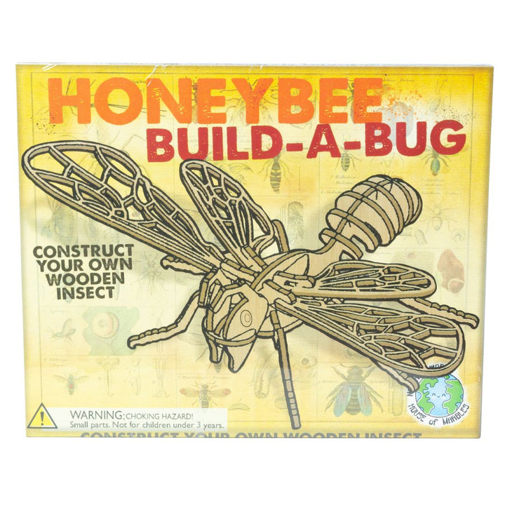 House of Marbles - Wooden Build A Bug Kit - Bella Luna Toys