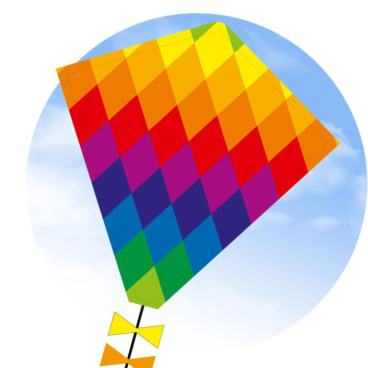 HQ Kites Eco Line Rainbow Patchwork- Outdoor Toys- Bella Luna Toys