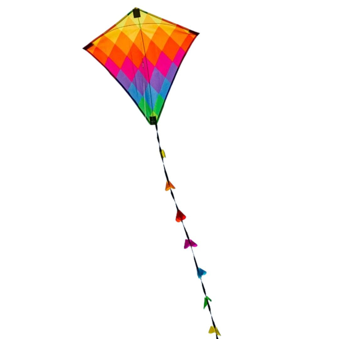 HQ Kites Eco Line Rainbow Patchwork- Outdoor Toys- Bella Luna Toys