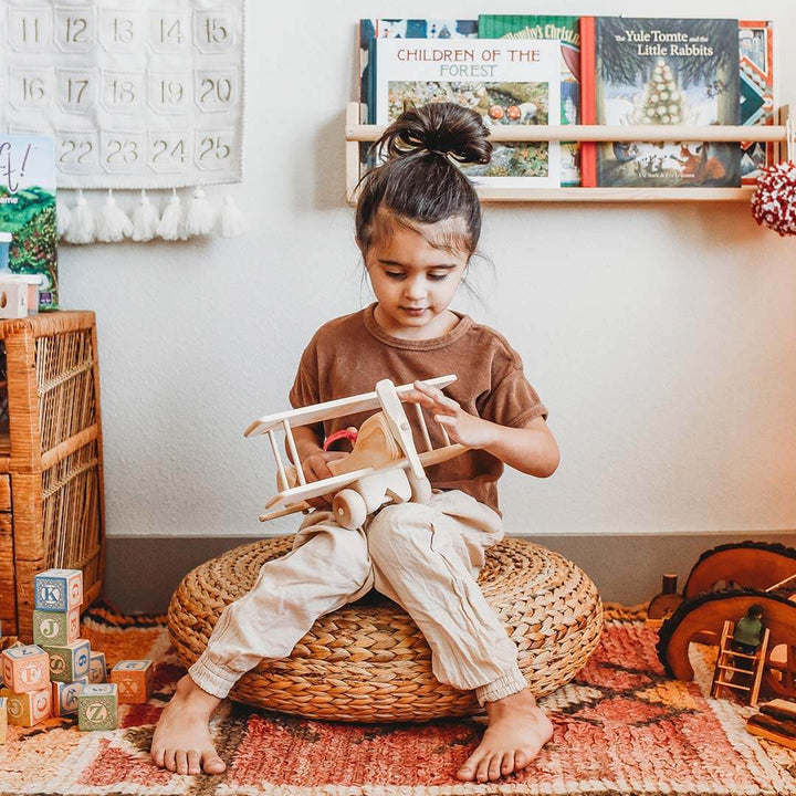 Wooden Toy Airplane