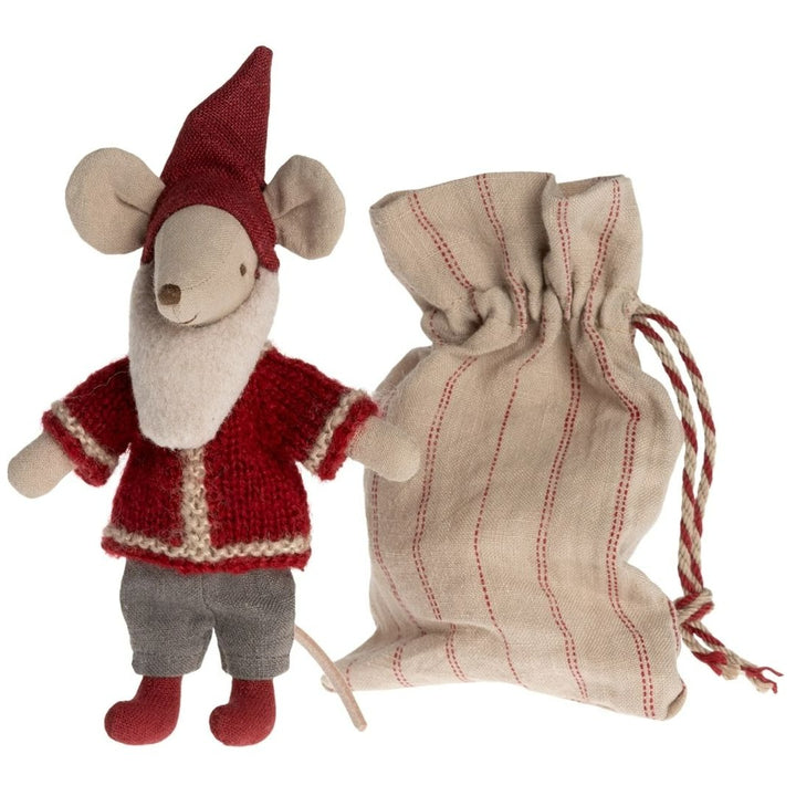 Maileg Santa Mouse- Stuffed Animals- Bella Luna Toys