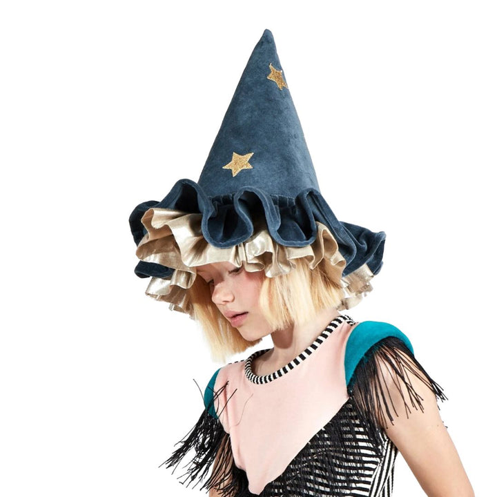 Meri Meri Pointed Blue Hat- Costumes and Dress Up- Bella Luna Toys