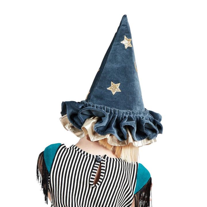 Meri Meri Pointed Blue Hat- Costumes and Dress Up- Bella Luna Toys