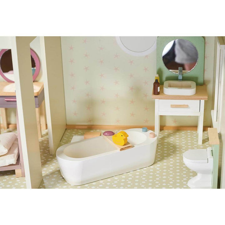 Bathroom in Tender Leaf Toys Mulberry Mansion Wooden Dollhouse