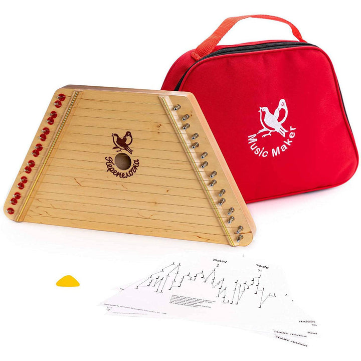 European Expressions - Wooden Zither with Case - Bella Luna Toys