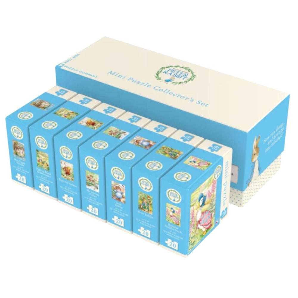 New York Puzzle Co- Peter Rabbit inspired mini puzzle set- Bella Luna Toys