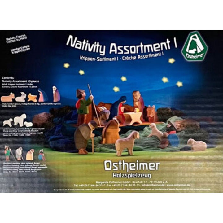 Ostheimer Nativity Assortment I- Christmas wooden toys- Bella Luna Toys