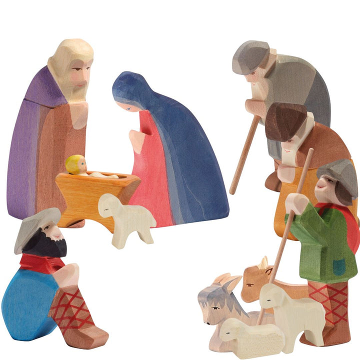 Ostheimer Nativity Assortment I- Christmas wooden toys- Bella Luna Toys