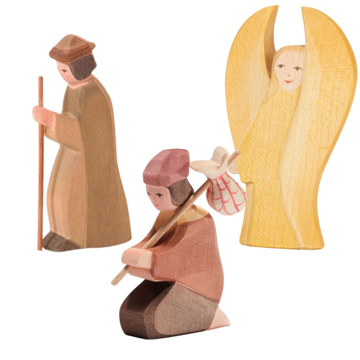 Ostheimer Nativity Set II- Christmas wooden figures- Bella Luna Toys