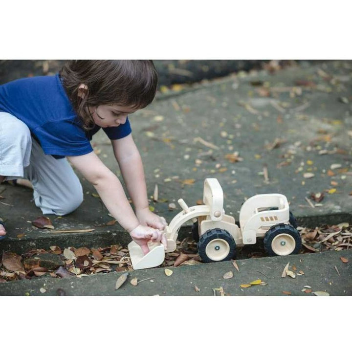 Plan Toys - Wooden Bulldozer - Bella Luna Toys