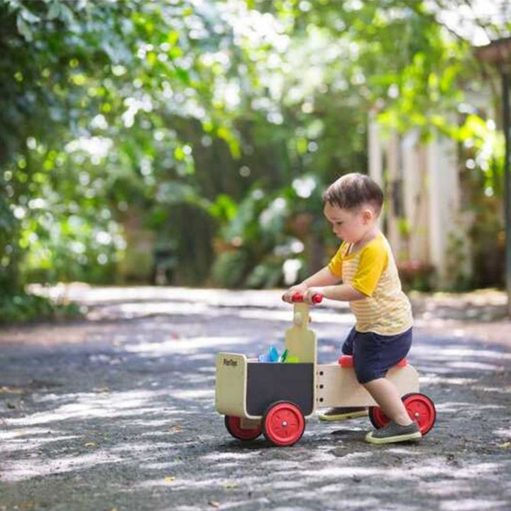 Plan Toys - Wooden Delivery Bike - Bella Luna Toys