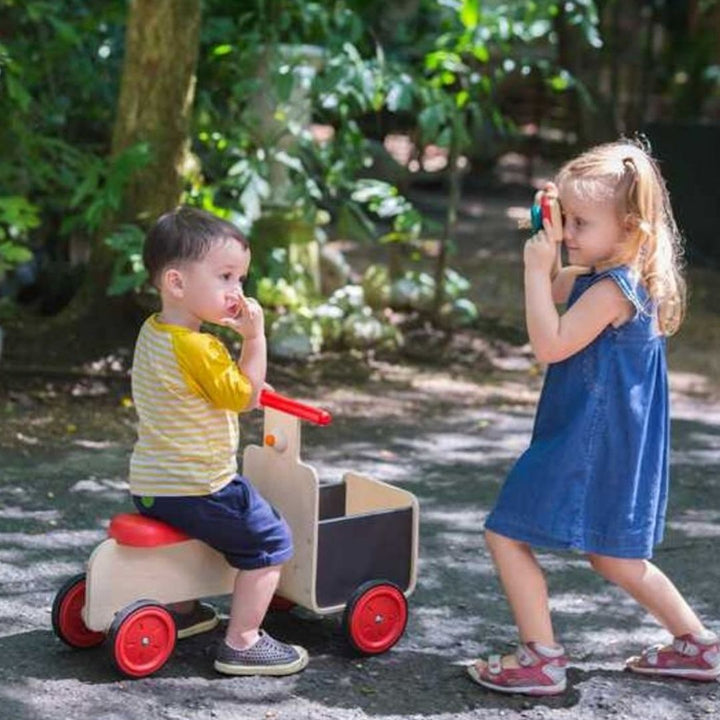 Plan Toys - Wooden Delivery Bike - Bella Luna Toys