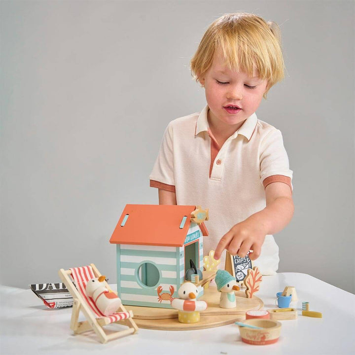 Tender Leaf - Sandy's Wooden Beach Hut - Bella Luna Toys