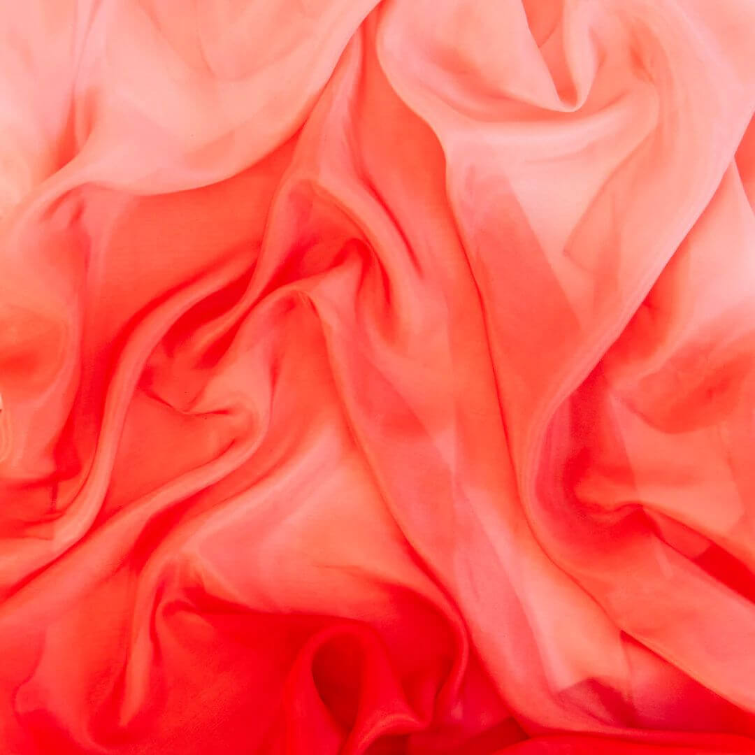 Strawberry Blend Playsilk from Sarah's Silks Valentines 2025 collection.