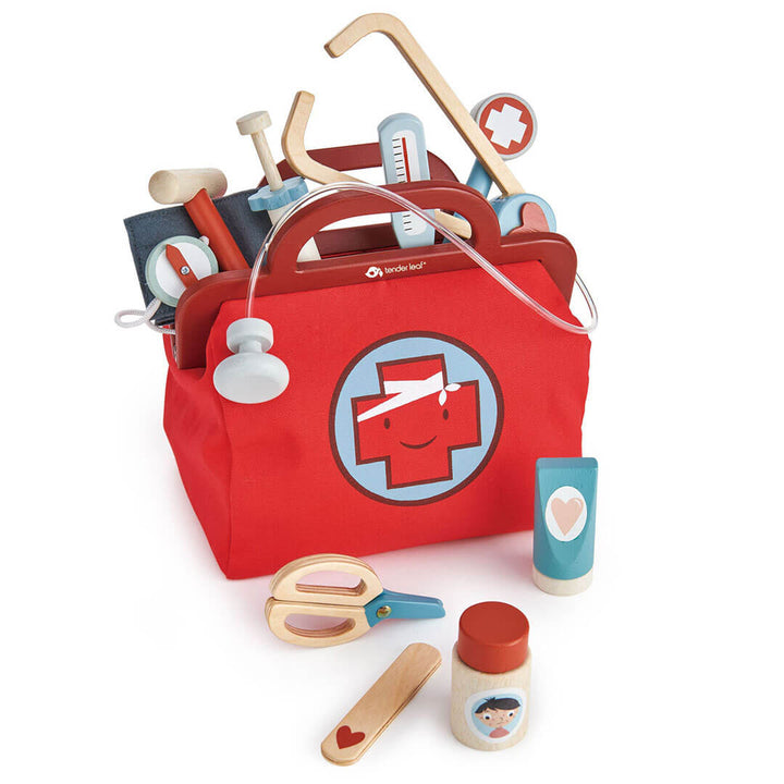 Tender Leaf Toys Doctor's Bag Wooden Play Set