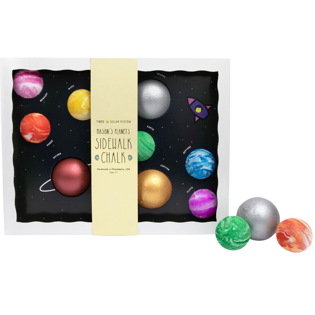 Solar System Sidewalk Chalk - Twee - Bella Luna Toys