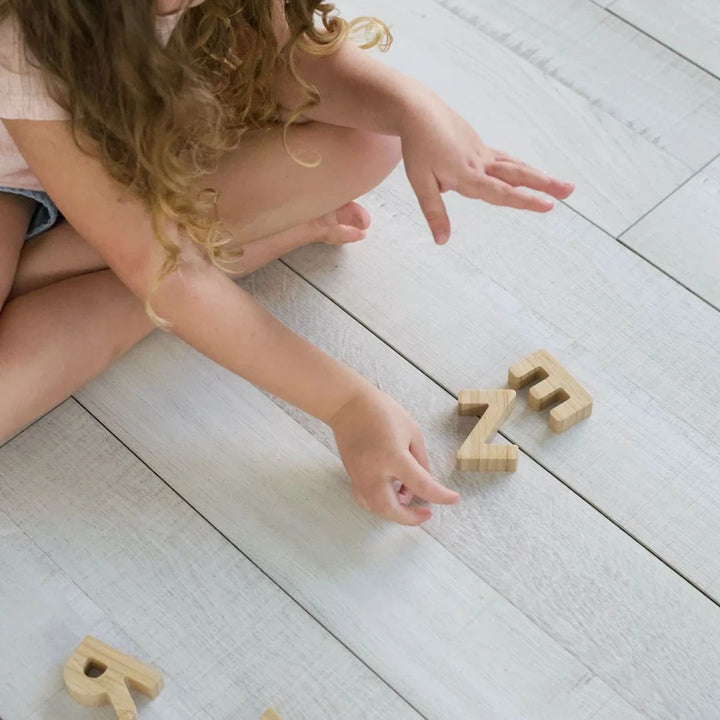 Wee Galary Bamboo Alphabet- Wooden Toys- Bella Luna Toys