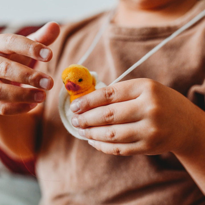 Fairyshadow - Duckling in an Egg Necklace - Bella Luna Toys