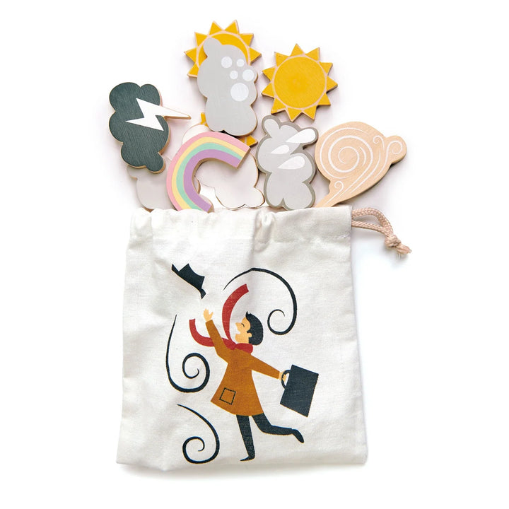 Tender Leaf Toys - Seasonal Wooden Weather Station - Bella Luna Toys