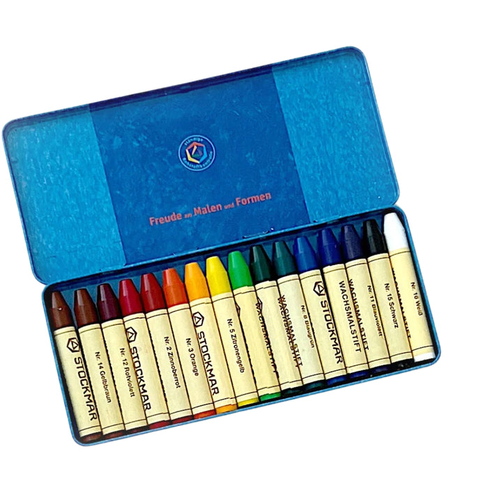 Beeswax Crayons from Stockmar - 16 Sticks