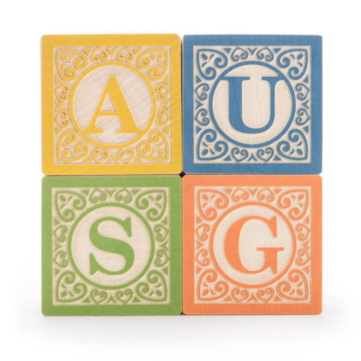 Uncle Goose - Classic Wooden Alphabet Blocks - Bella Luna Toys