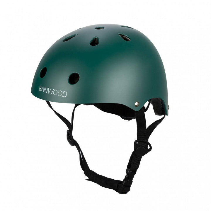 Banwood Kids Bike Bicycle Helmet - Dark Green | Bella Luna Toys