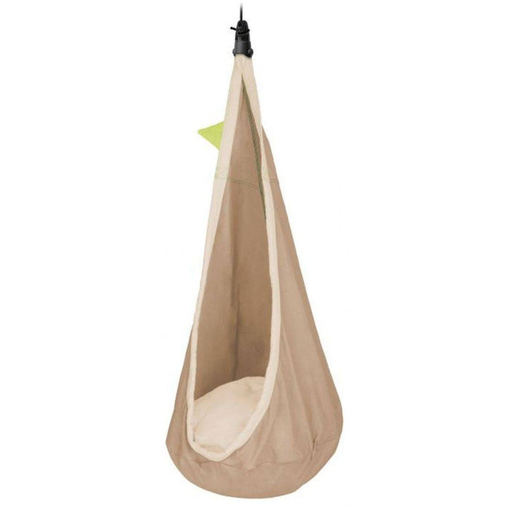 Organic Cotton Kids Hanging Nest with Suspension - La Siesta - Teddy  - Bella Luna Toys