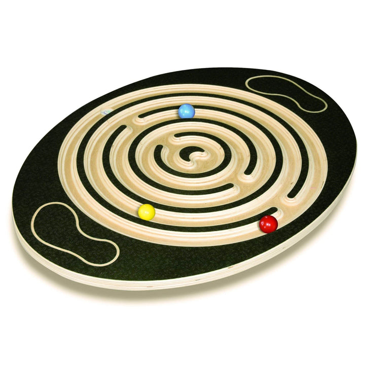 Labyrinth Wooden Balance Board - Challenge & Fun - Bella Luna Toys