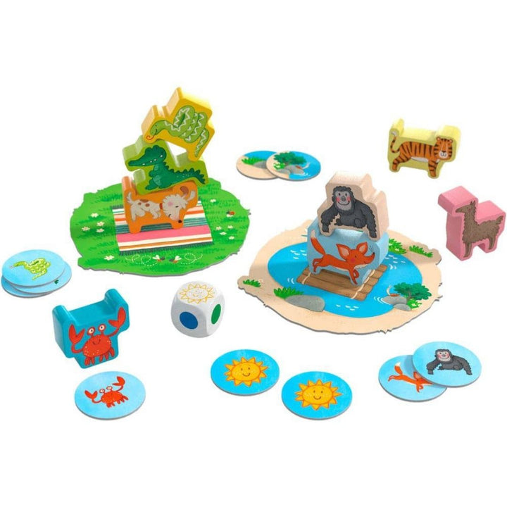 My Very First Games Animal Upon Animal Junior- Board games- Wooden toys- Bella Luna Toys