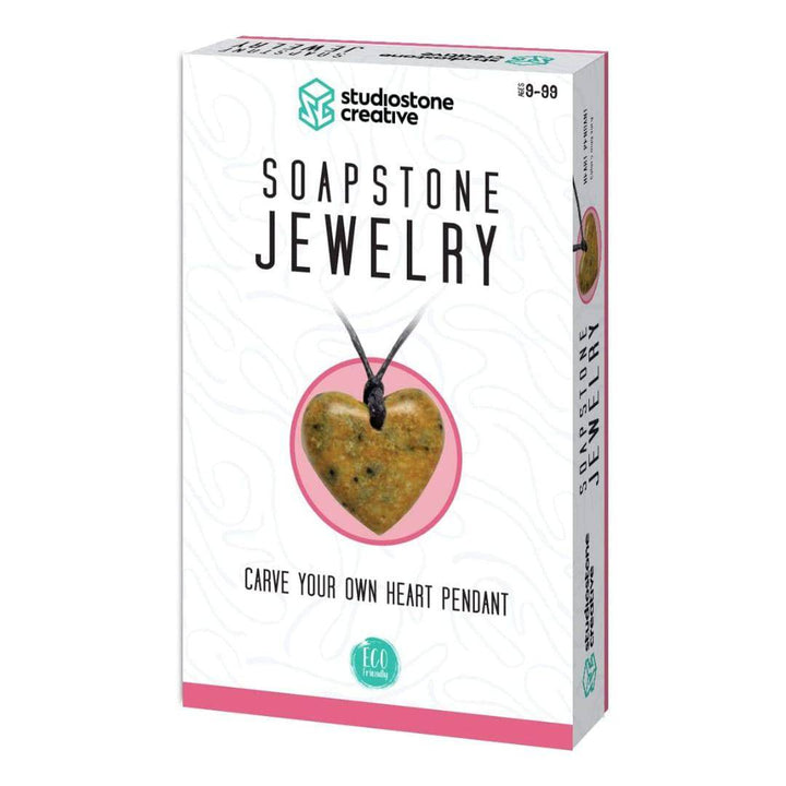 Soapstone Heart Pendant Kit (boxed)