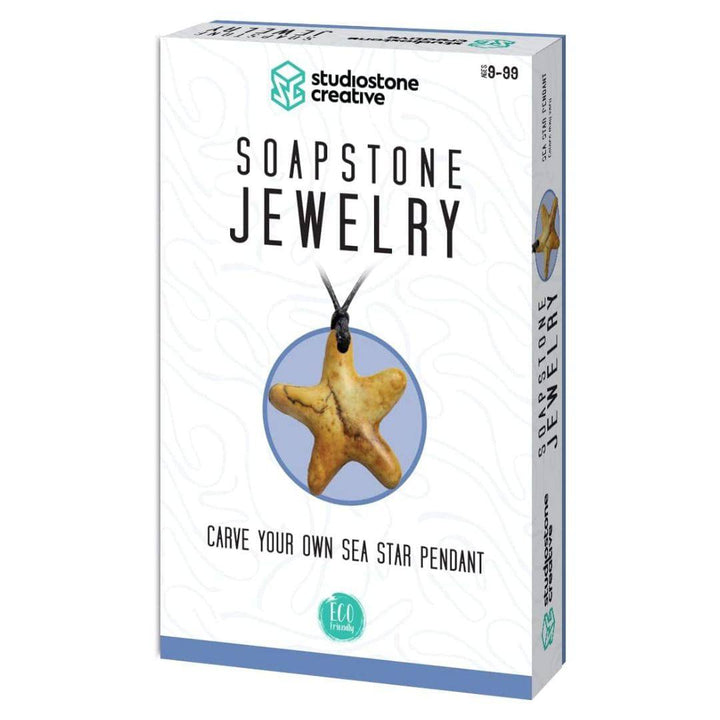 Studiostone Creative - Soapstone Sea Star Pendant Kit - Bella Luna Toys